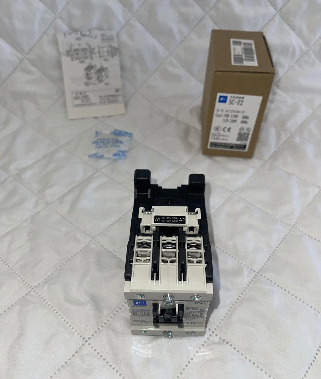 FUJI ELECTRIC SC-E2 AC120 Coil  50/60hz SC-E2 Contactor SCE2 AC110VZADC-CF
