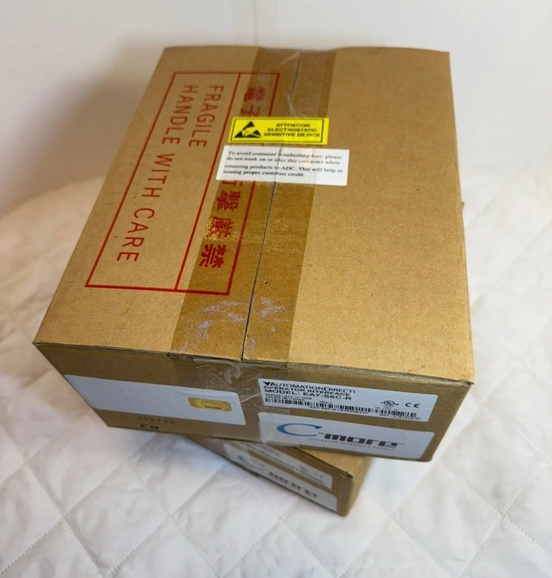 AUTOMATION DIRECT EA7-S6C-R+07926B117 Operator Interface Touch Screen EA7-S6C-R is a 6-inch touchscreen