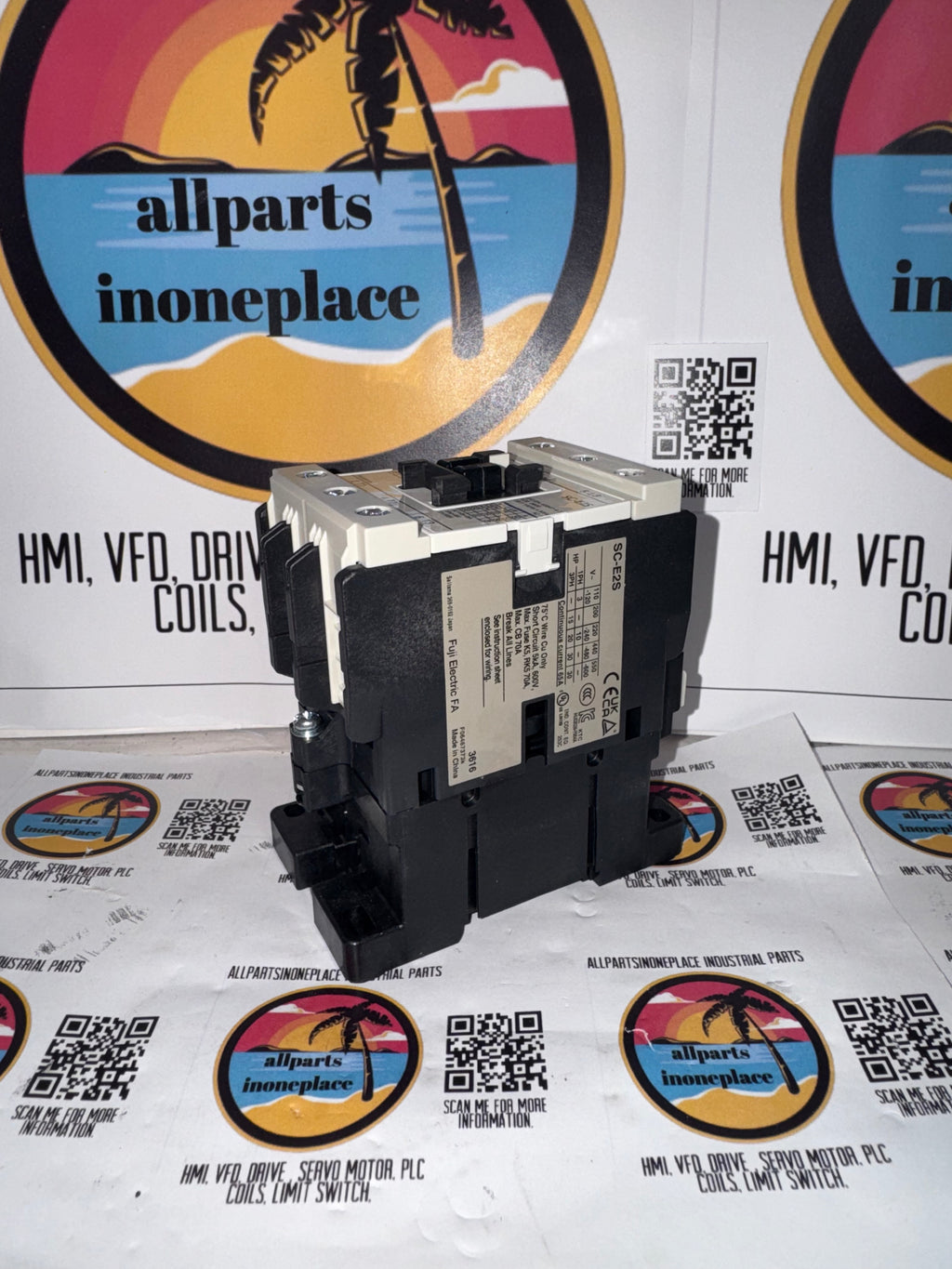 Fuji Electric SC-E2S Magnetic Contactor SC-E2S AC110VZADC-CF COIL 100/120 Volts