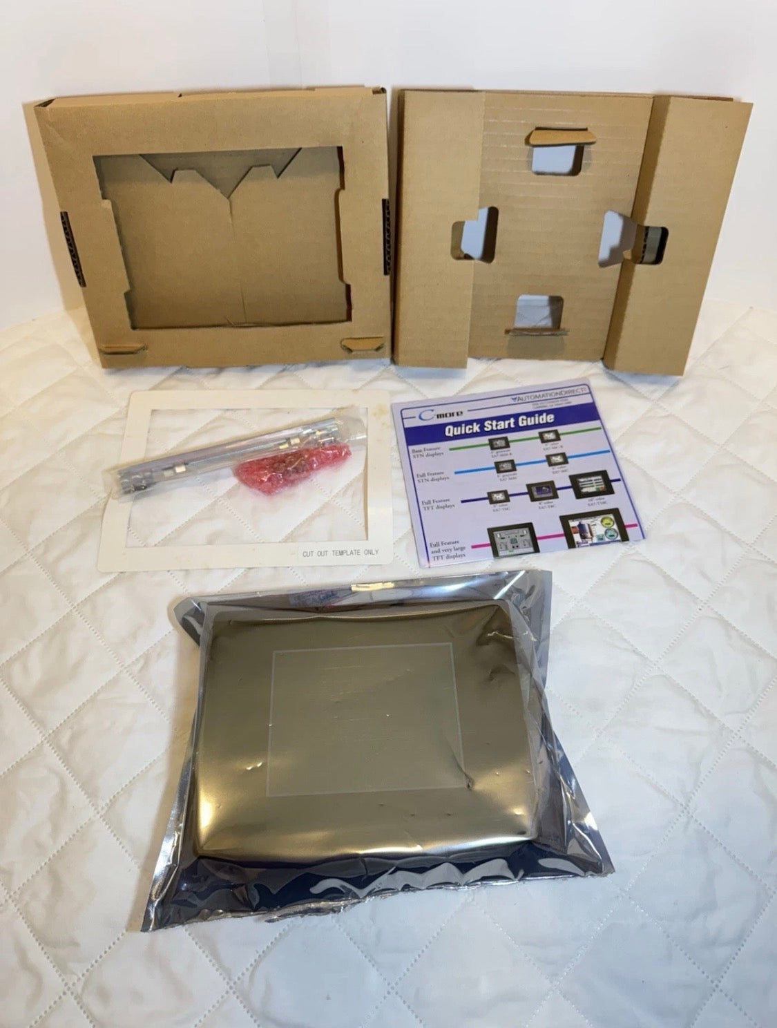 AUTOMATION DIRECT EA7-S6C-R+07926B117 Operator Interface Touch Screen EA7-S6C-R is a 6-inch touchscreen
