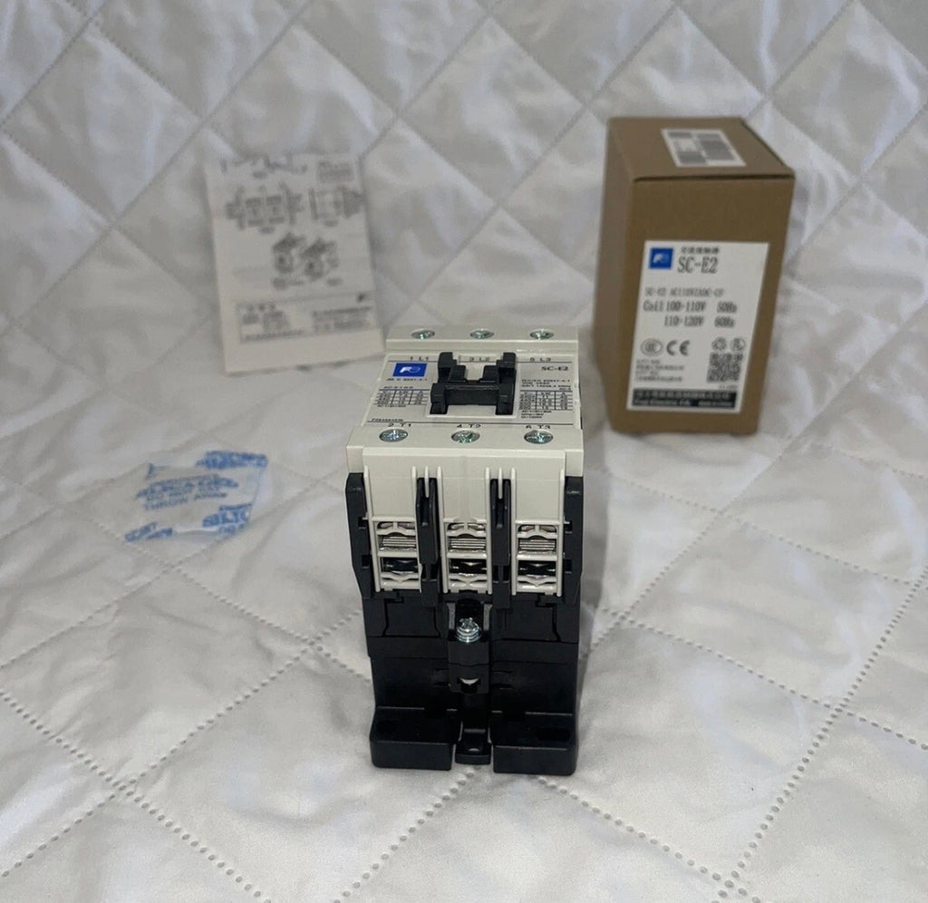 FUJI ELECTRIC SC-E2 AC120 Coil  50/60hz SC-E2 Contactor SCE2 AC110VZADC-CF