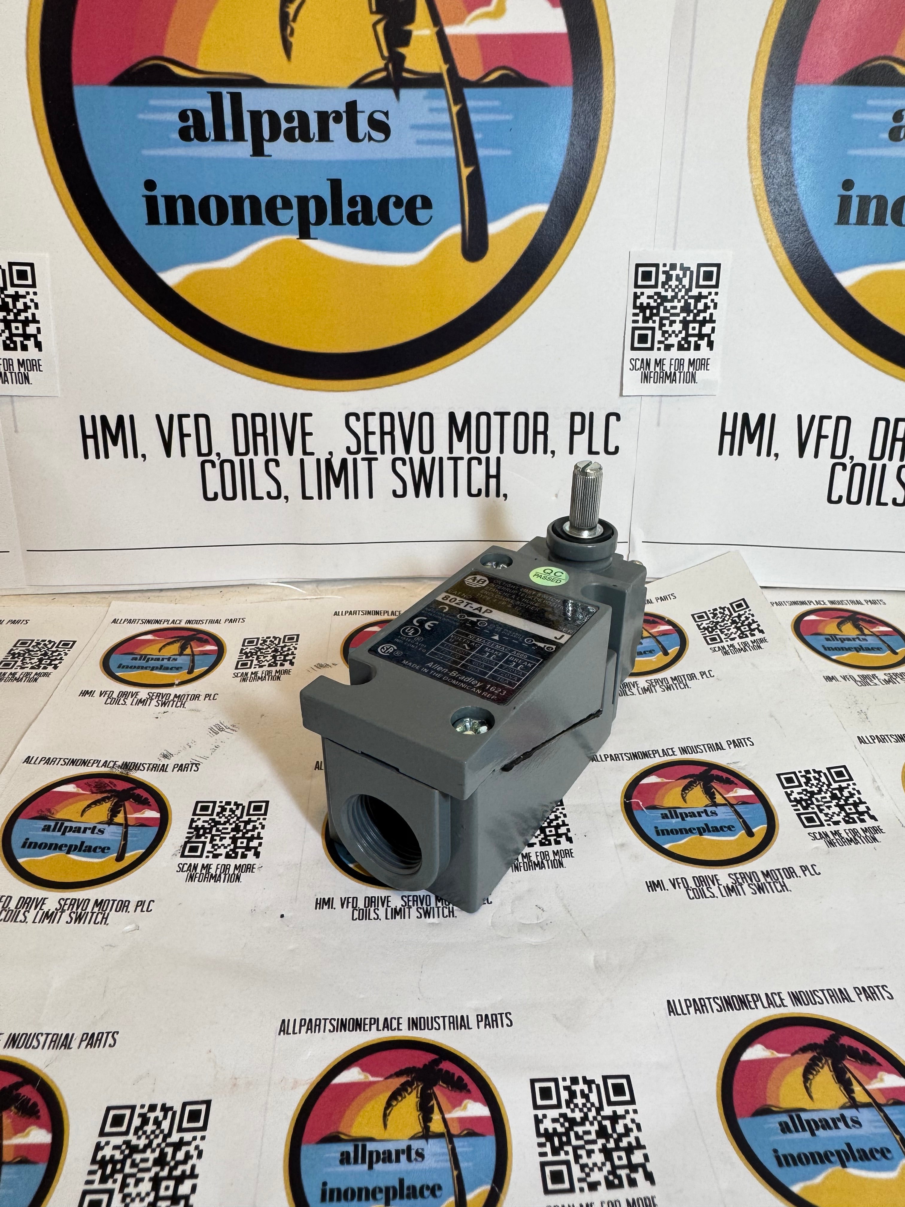 ALLEN BRADLEY 802T-AP J LIMIT SWITCH SER J 802TAPJ OILTIGHT 4 Circuits 802T