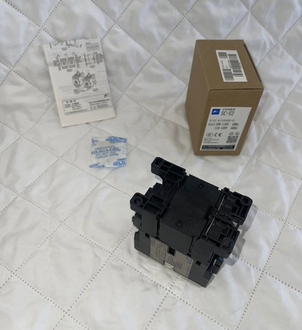 FUJI ELECTRIC SC-E2 AC120 Coil  50/60hz SC-E2 Contactor SCE2 AC110VZADC-CF