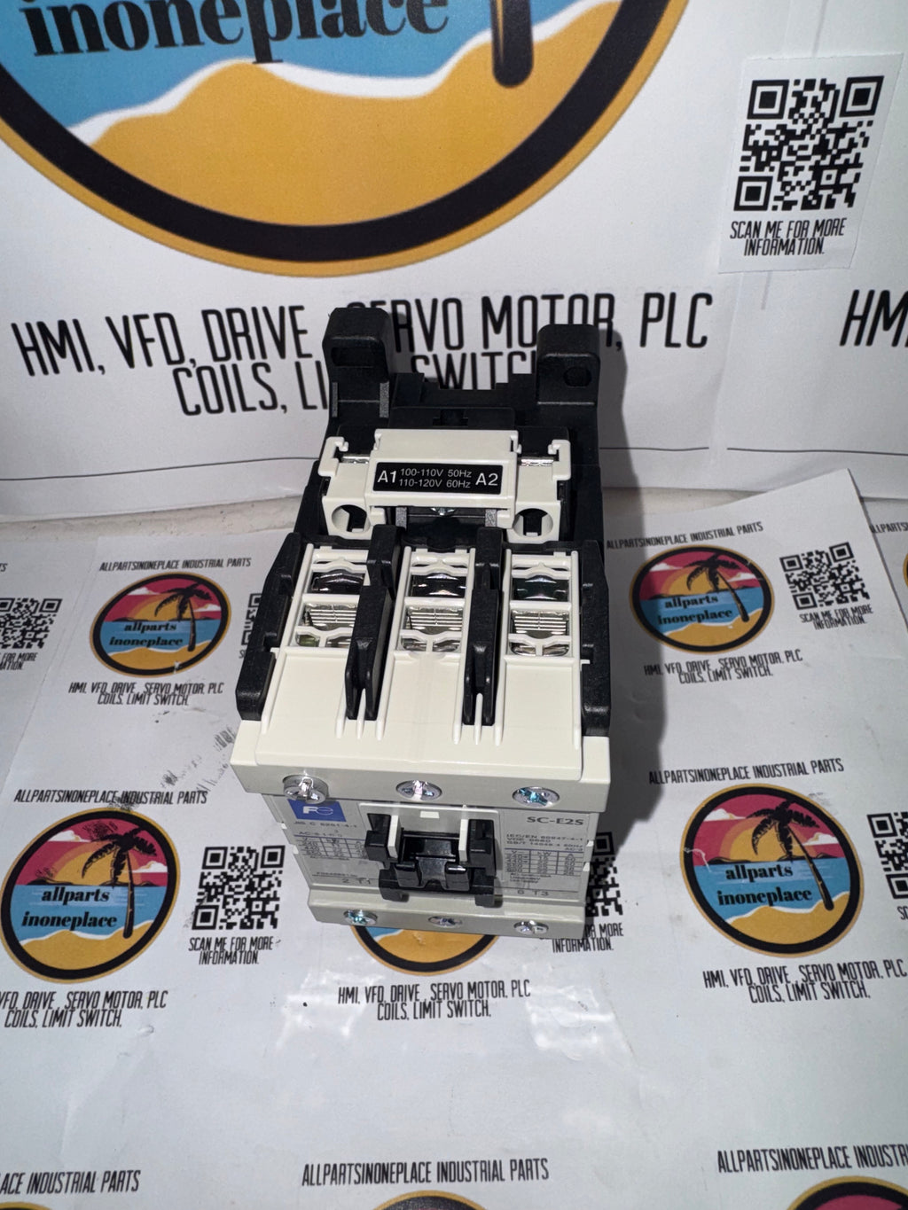 Fuji Electric SC-E2S Magnetic Contactor SC-E2S AC110VZADC-CF COIL 100/120 Volts