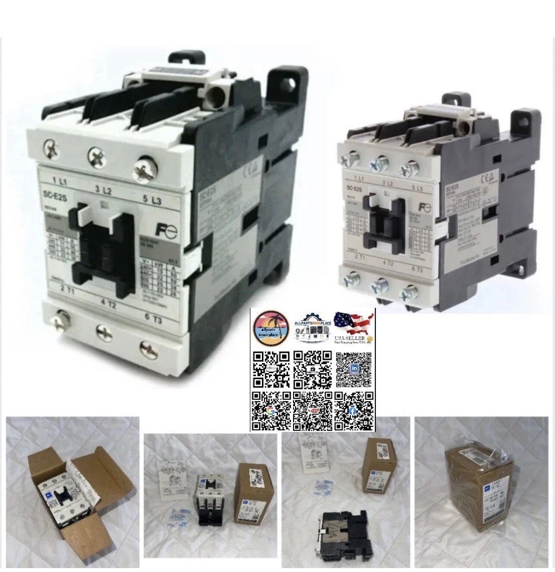 FUJI ELECTRIC SC-E2 AC120 Coil  50/60hz SC-E2 Contactor SCE2 AC110VZADC-CF