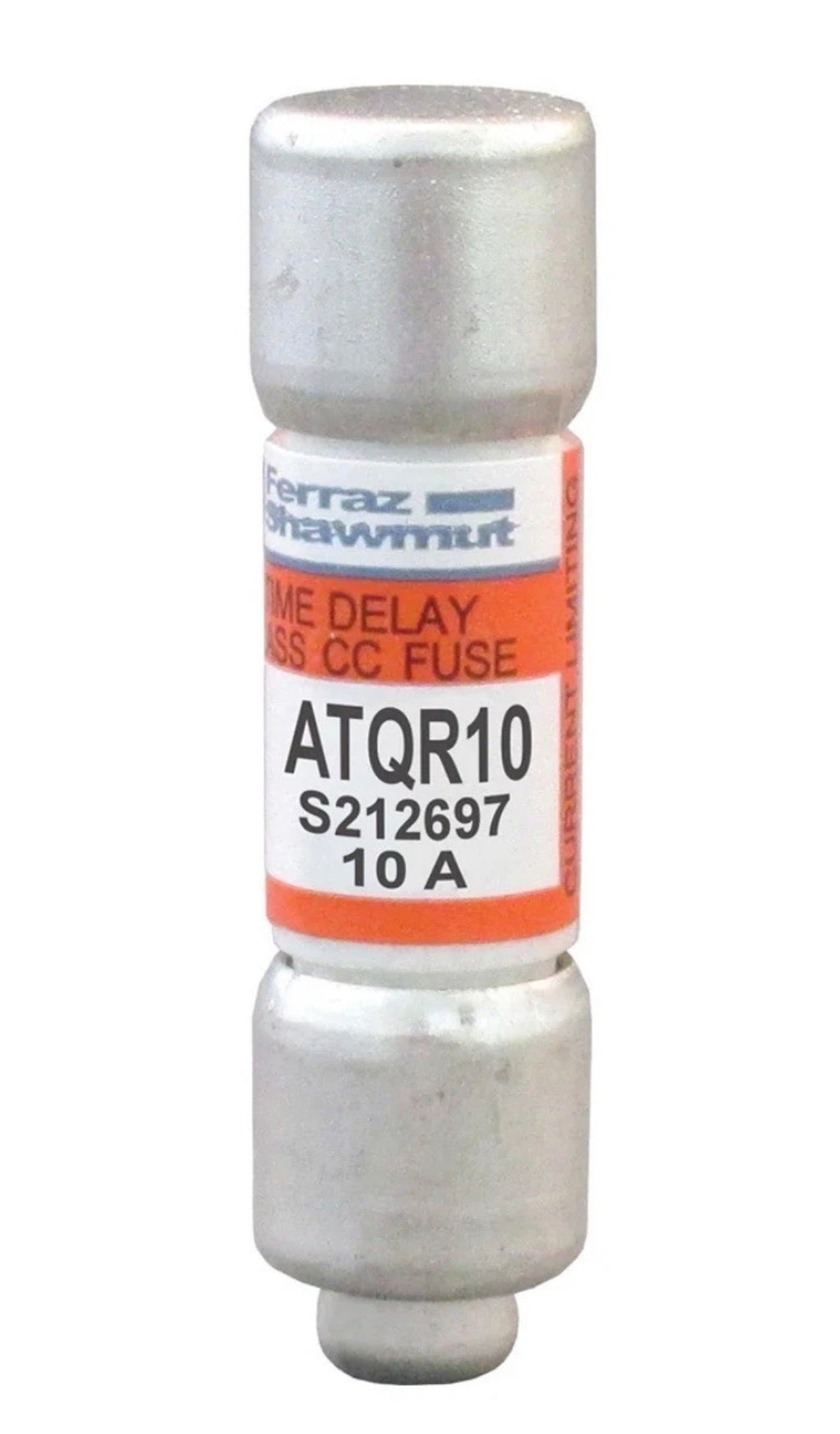 10PCS FERRAZ ATQR10 10A 600V Time-Delay Fuse ATQR-10 USA Fast Delivery