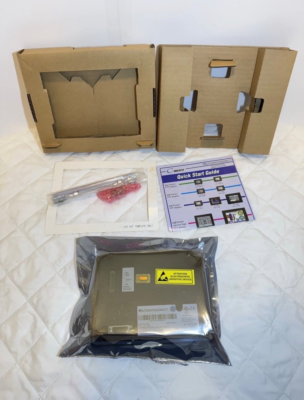 AUTOMATION DIRECT EA7-S6C-R+07926B117 Operator Interface Touch Screen EA7-S6C-R is a 6-inch touchscreen
