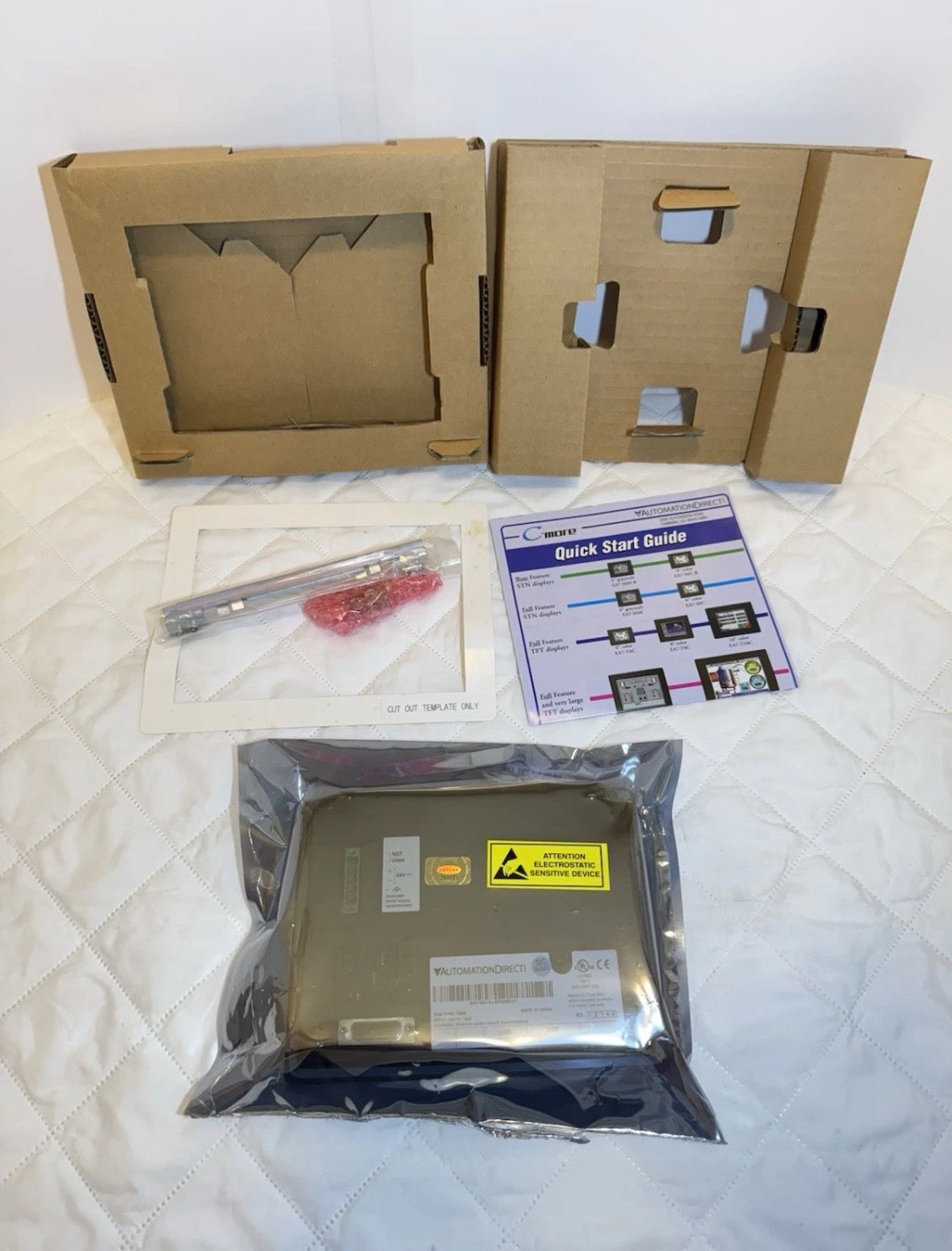 AUTOMATION DIRECT EA7-S6C-R+07926B117 Operator Interface Touch Screen EA7-S6C-R is a 6-inch touchscreen