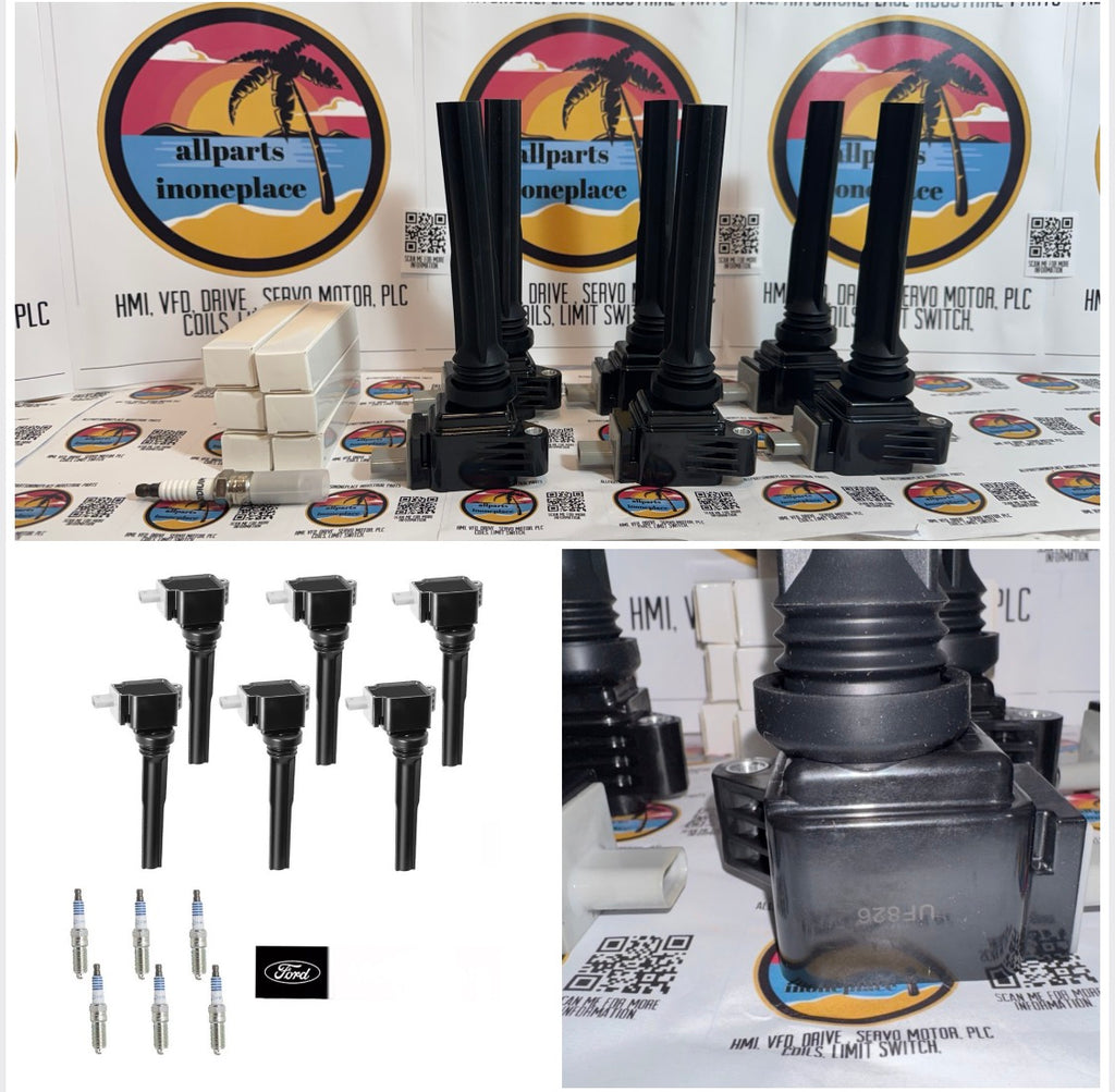 6 Ignition Coil & 6 Motorcraft Spark Plug Lincoln Navigator Ford F-150 UF826
