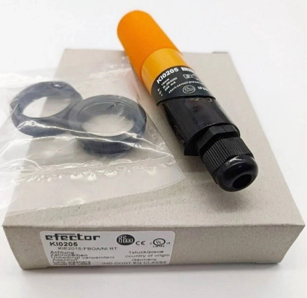IFM KI0205 PROXIMITY SWITCH SENSOR EFECTOR KIE2015-FBOA/NI RT CAPACITIVE 15MM
