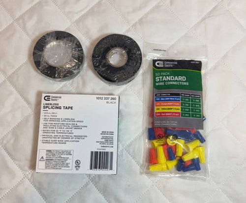 4 Pcs Kit Commercial Electric Linerless Splicing Tape 3/4 I X 30 Ft 30 Mil THICK