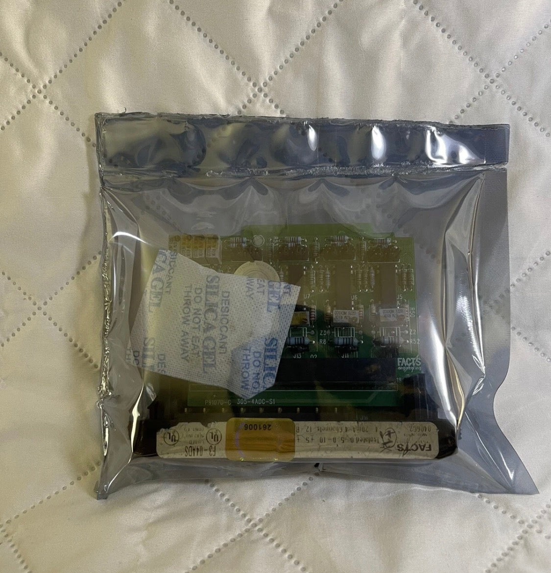 AUTOMATION DIRECT F3-04ADS DirectLOGIC DL305 analog input module 4-channel