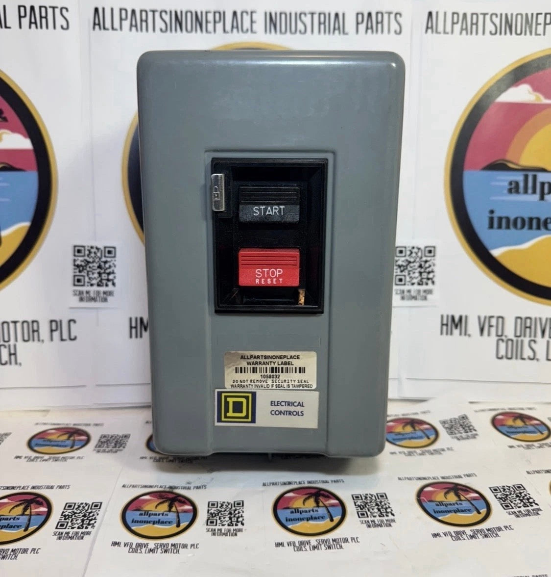NIB - Square D - 2510MBG1 - Manual Starter, Integral Horsepower, Nema Mo