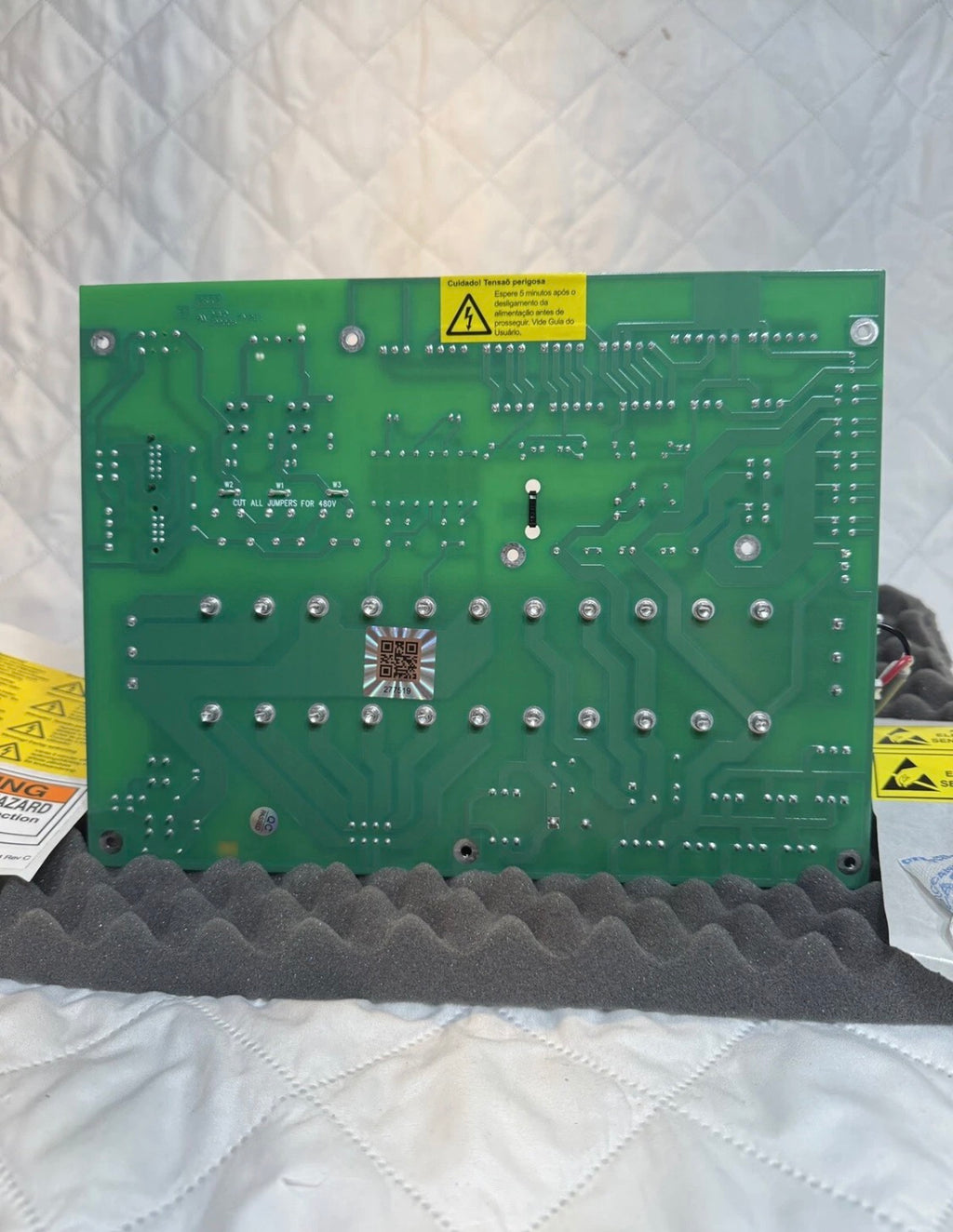 HAAS CNC POWER SUPPLY BOARD 65-4077J REV. A 10A & 15A 115V 230V TSC COOLANT