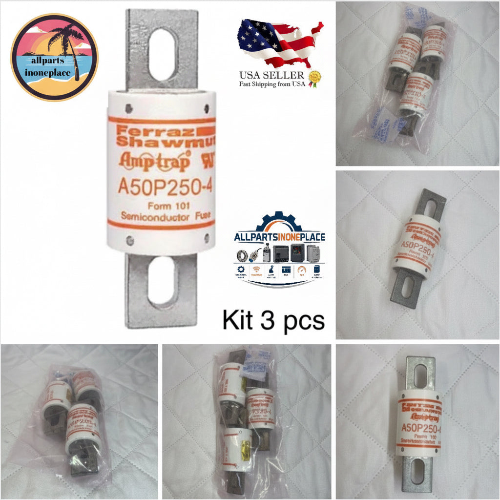 MERSEN A50P250-4  A50P2504 NEW NO BOX SEALED Kit 3 Pcs