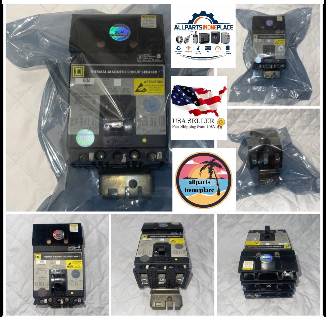 SQUARE D FA32060 SCHNEIDER ELECTRIC FA32060 FA32060 USED TESTED CLEANED SEALED