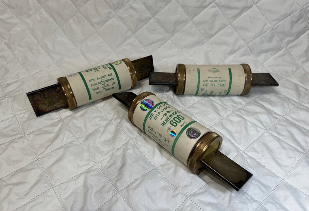 Ferraz Shawmut RF600 600 Amps 90-250 Volts Renewable Fuse CAP. 401-600