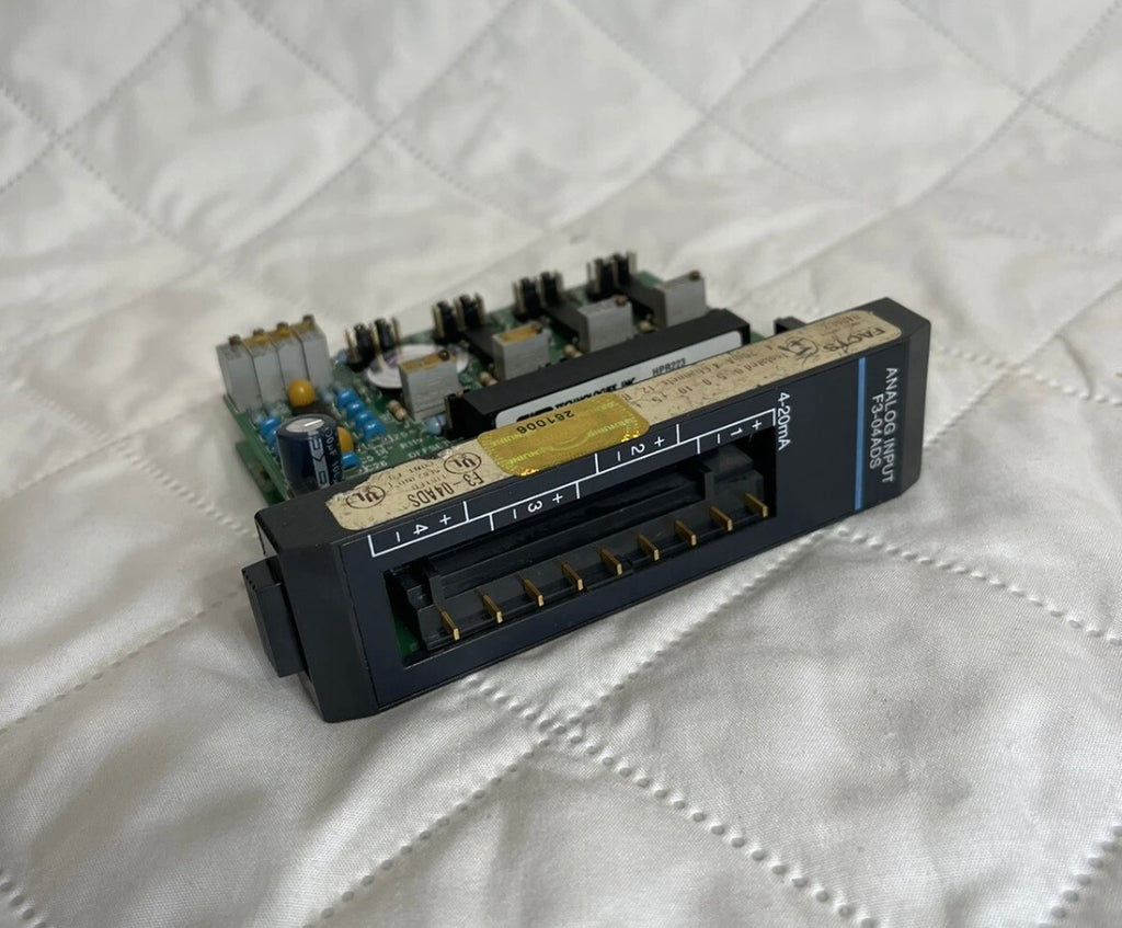 AUTOMATION DIRECT F3-04ADS DirectLOGIC DL305 analog input module 4-channel