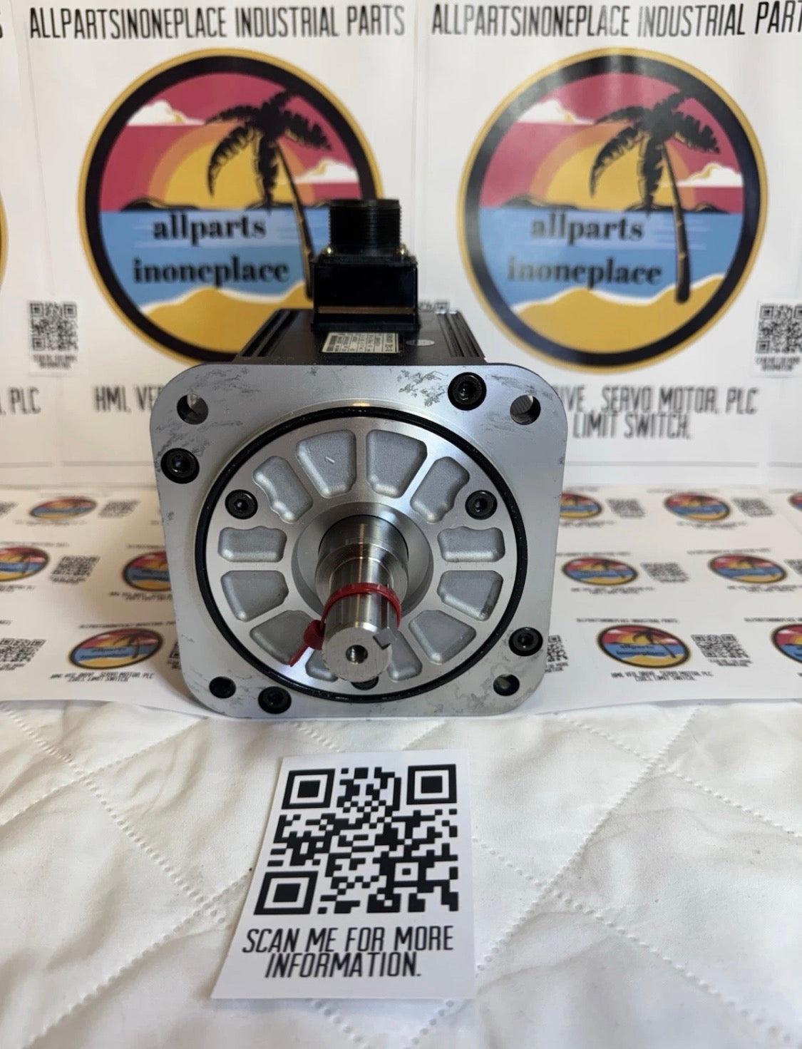 YASKAWA SGMGH-09DCA61 AC SERVO MOTOR SGMGH09DCA61 850 W 5.39 N-m 1500 RM 400 V