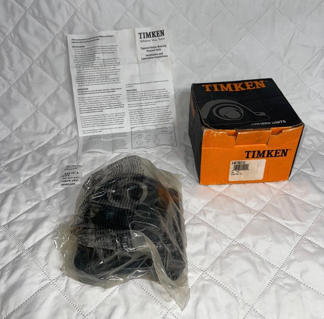 TIMKEN E-4BF-TRB-1 1/2 E4BFTRB112 BRAND NEW BEARINGS Fast Shipping