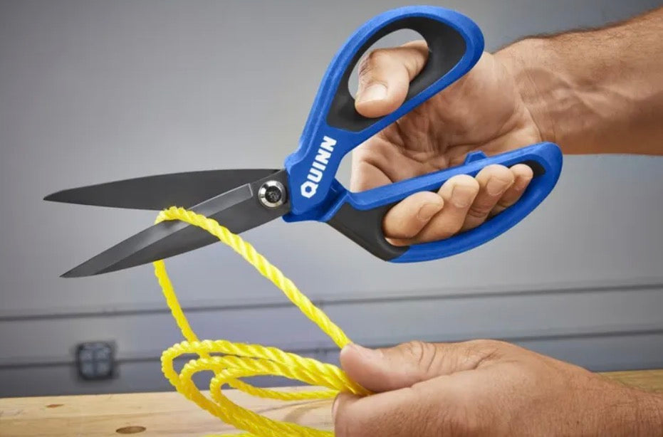 NEW Quinn Jobsite Offset Scissors 4.4" Blade for Landscaping Flooring Roofing