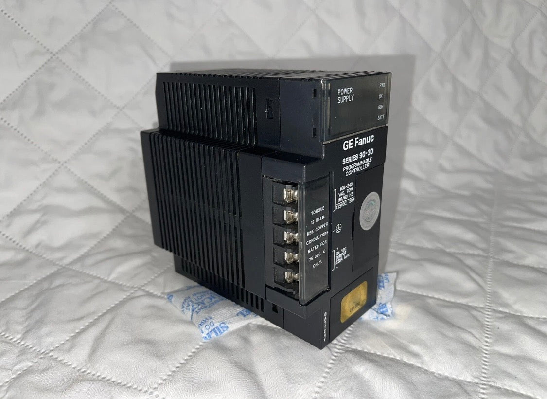 GE Fanuc 90-30 9030  IC693PWR321L Series 90-30 Hi-Capacity Power Supply