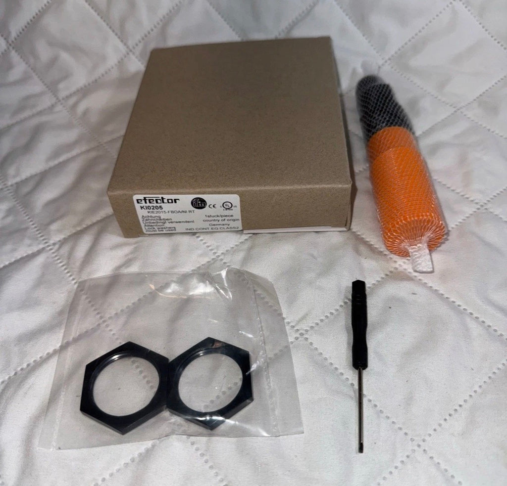 IFM KI0205 PROXIMITY SWITCH SENSOR EFECTOR KIE2015-FBOA/NI RT CAPACITIVE 15MM