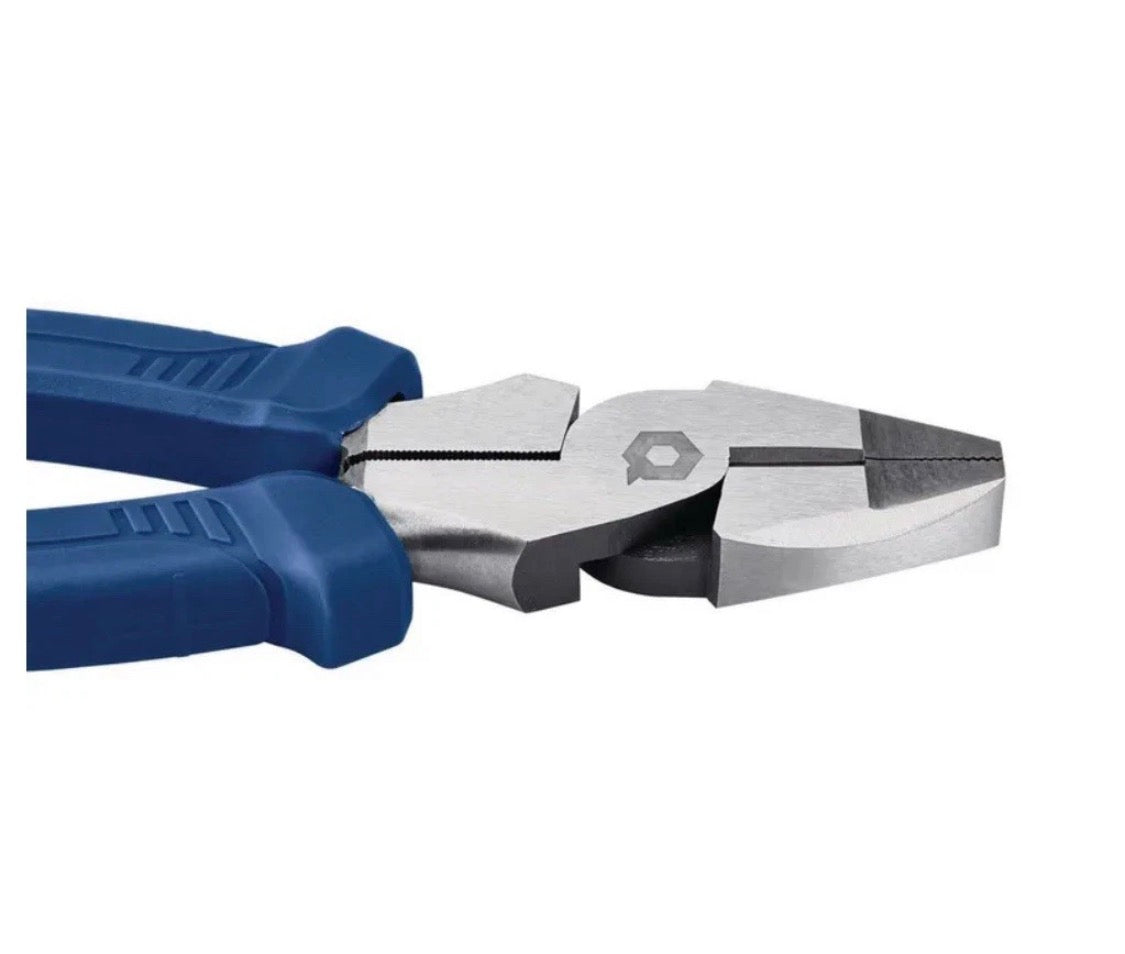 Quinn 9" Linesman Pliers With Comfort Grip Forged Steel Durable Jaws