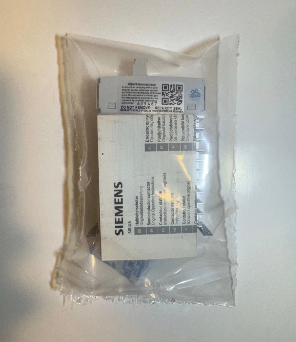 1 pc SIEMENS 3RF2330-1AA45 Ssc 30A 48-600V Zero Scrw 4-30Vdc Coil