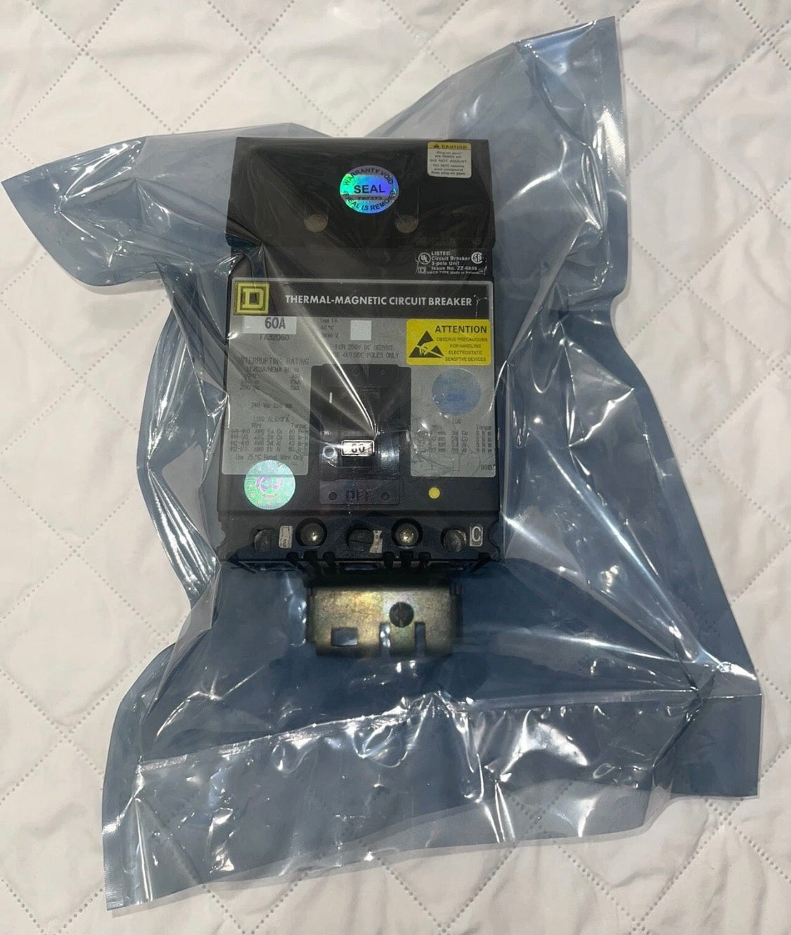 SQUARE D FA32060 SCHNEIDER ELECTRIC FA32060 FA32060 USED TESTED CLEANED SEALED