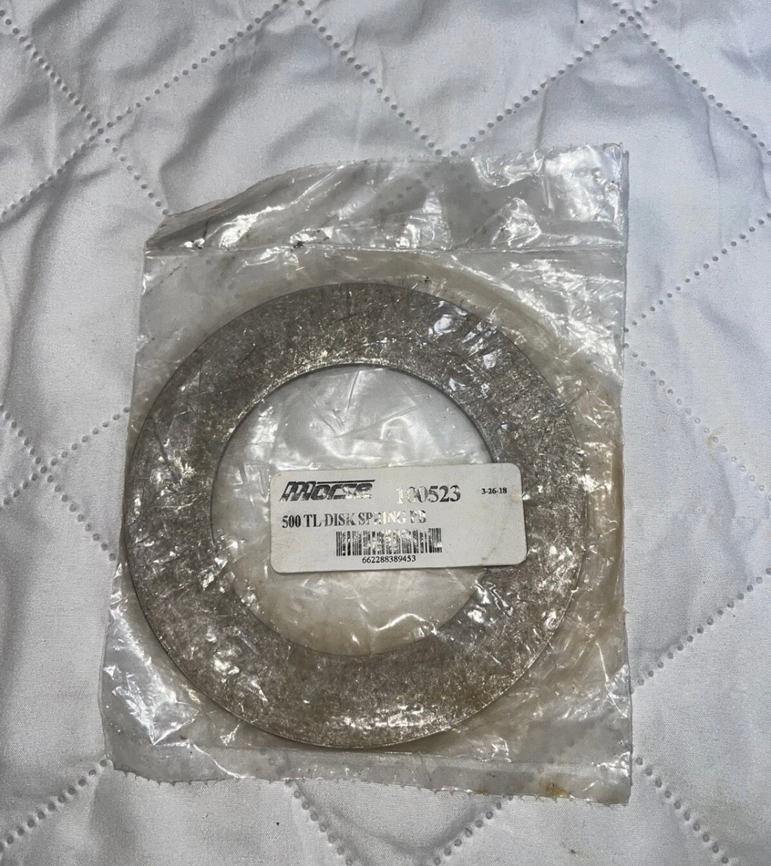 Morse Series 500 TL DISK SPRING PB Disk for Torque Limiter Fast Shipping