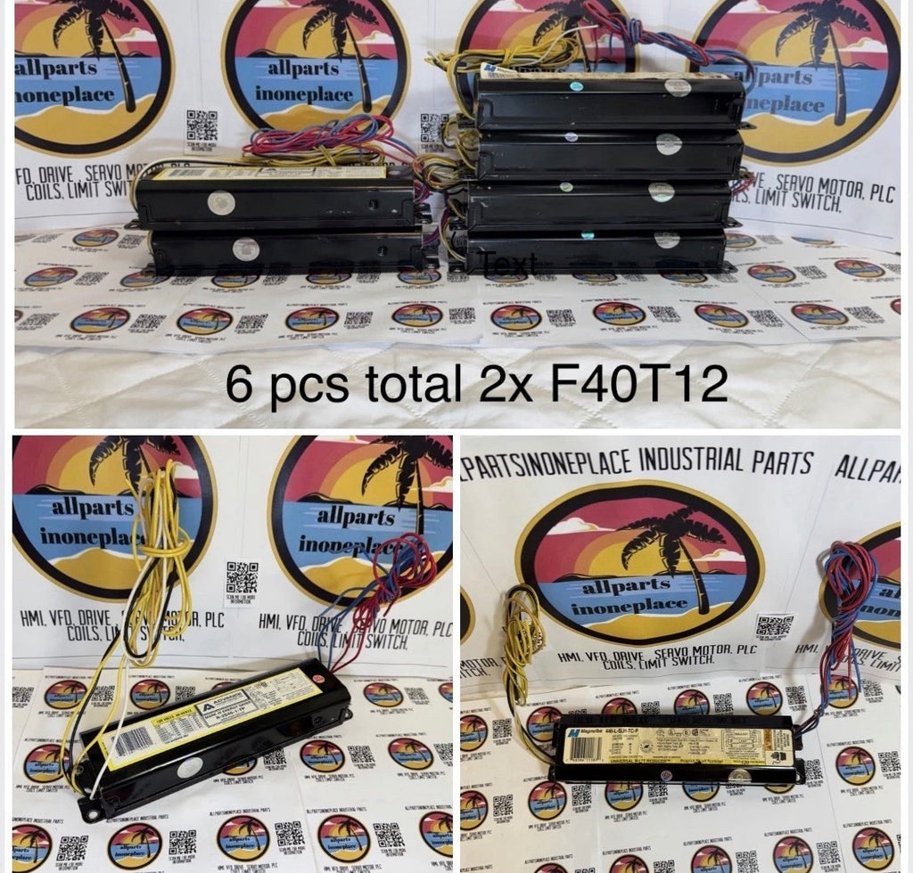6 Pcs Magnetek 446-L-SLH-TC-P Universal Watt Reducer, Magnetic Fluorescent, 120V