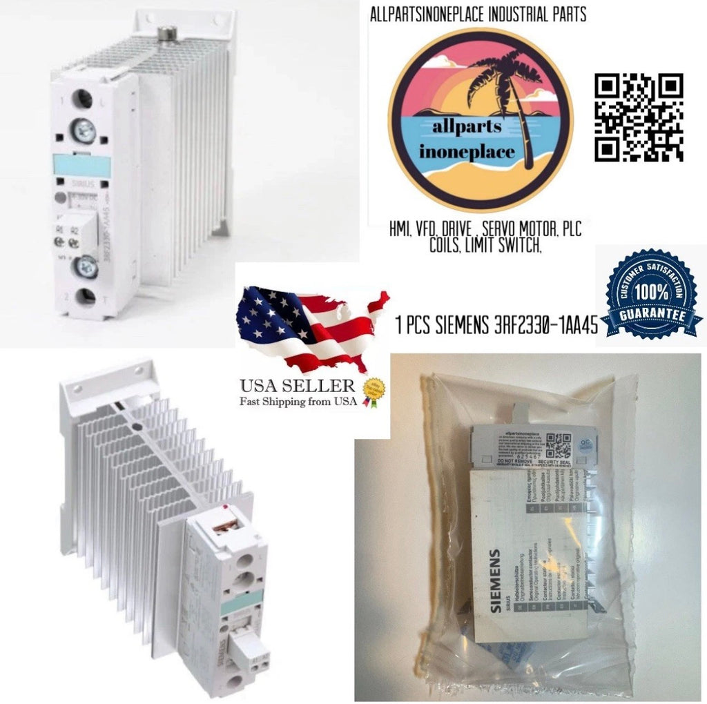 1 pc SIEMENS 3RF2330-1AA45 Ssc 30A 48-600V Zero Scrw 4-30Vdc Coil