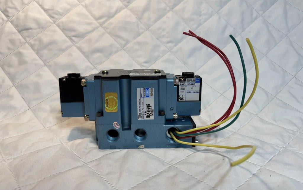 MAC VALVES INC. 6521B-111-PM-111DA VALVE NEUMÁTICS PME-111DABE 120V 6.8 Watts