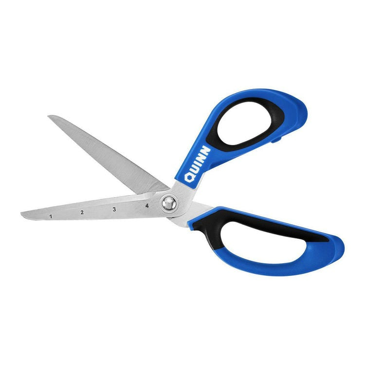 NEW Quinn Jobsite Offset Scissors 4.4" Blade for Landscaping Flooring Roofing
